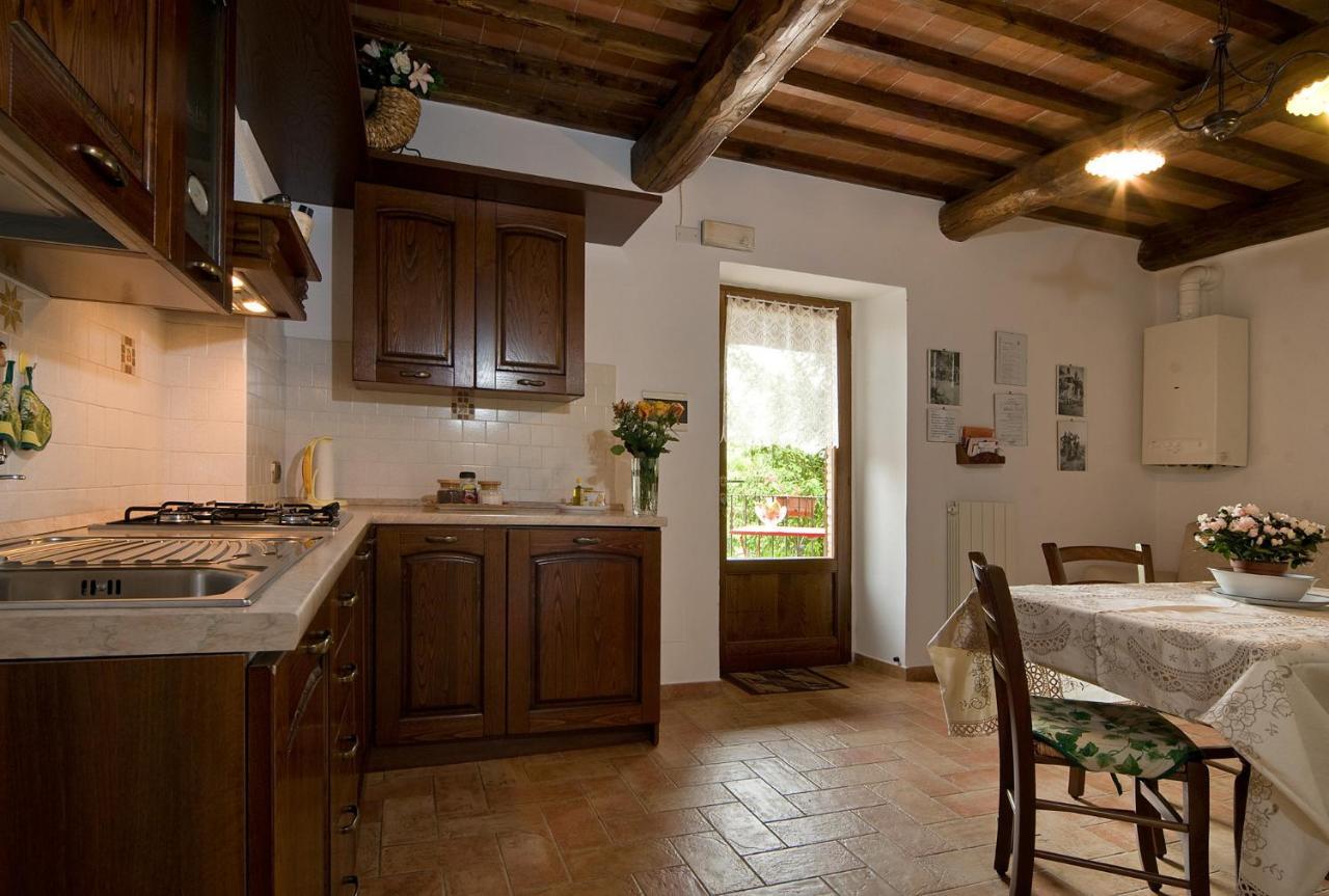Agriturismo Fontesettimena Appartamento Rondine- Appartamento Capriolo 渥尔特拉 外观 照片